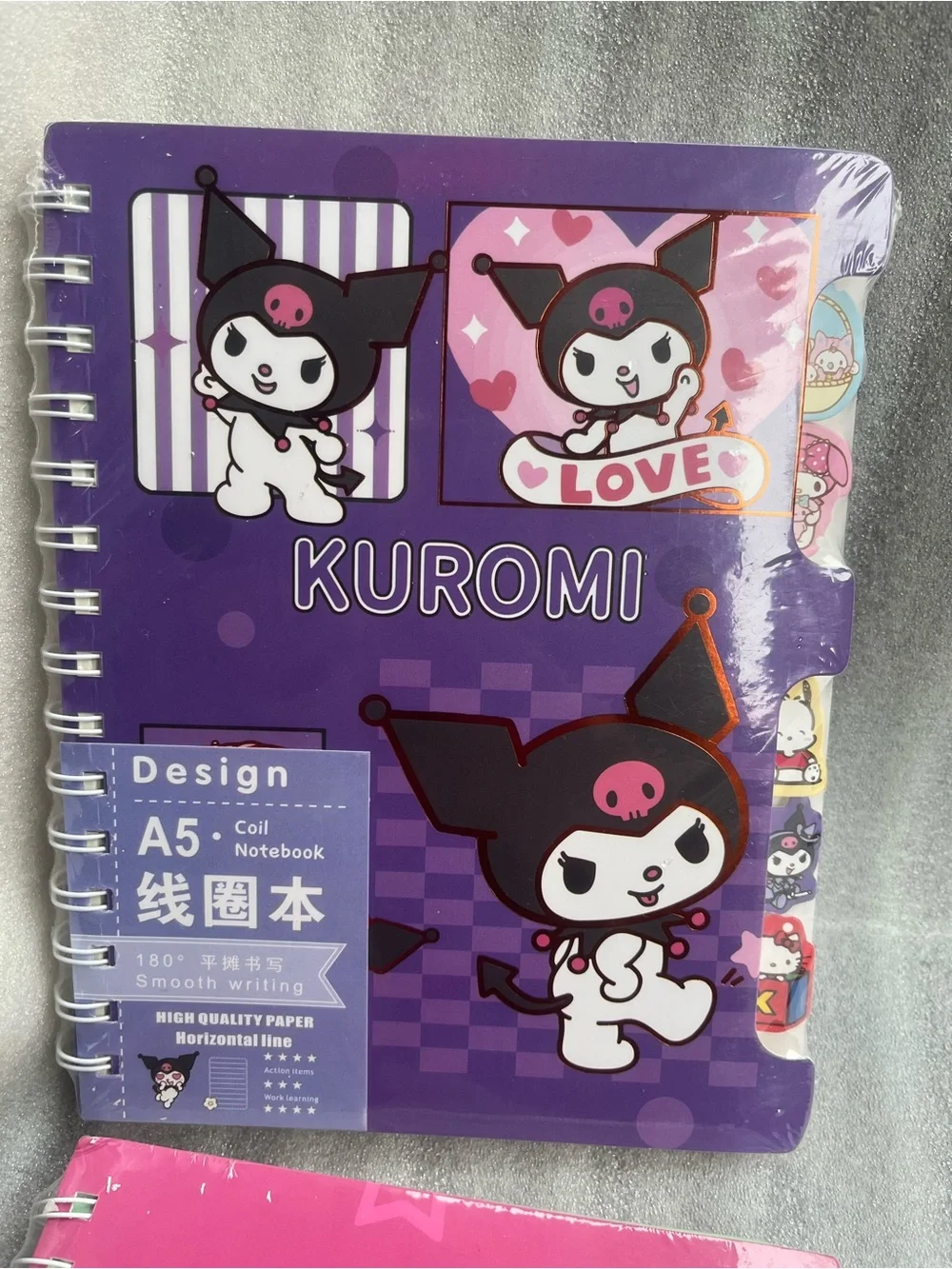 Hello Kitty and Kuromi Notebooks